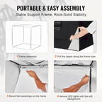 Boîte à lumière pour studio photo de produits