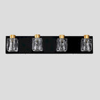 Metal Modern Vanity Lights with Crystal Glass Shade - Gold - image 10