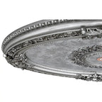 Golden Rocaille Oval Chandelier Ceiling Medallion - image 7