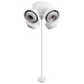 Metal Kichler Lighting 4-Light LED Turtle Fitter Matte White - Matte White - image 1