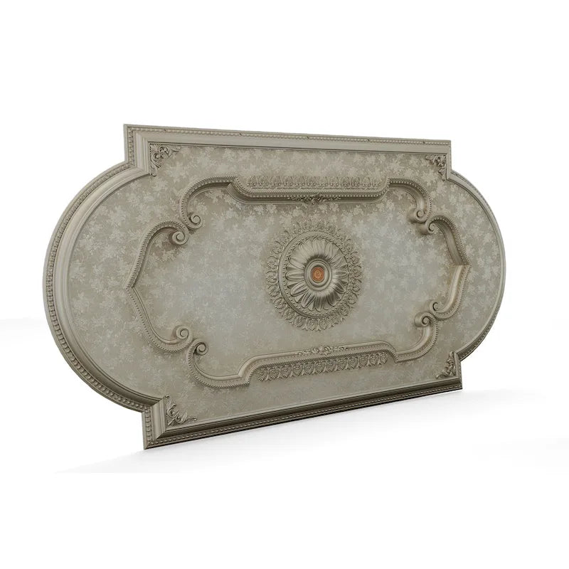 Blanco Rectangular Chandelier Ceiling Medallion 94 inches - image 6