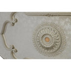 Blanco Rectangular Chandelier Ceiling Medallion 94 inches - image 7