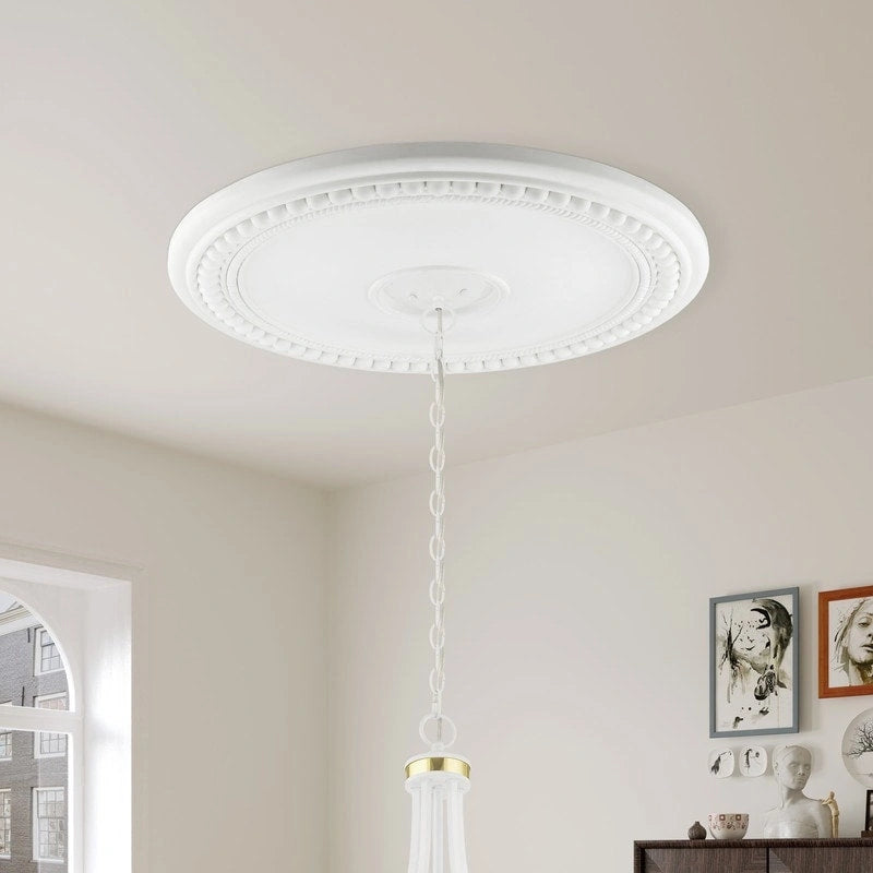 Livex Lighting Wingate White Ceiling Medallion, 82073, 82075, 82076, 82077 - image 15