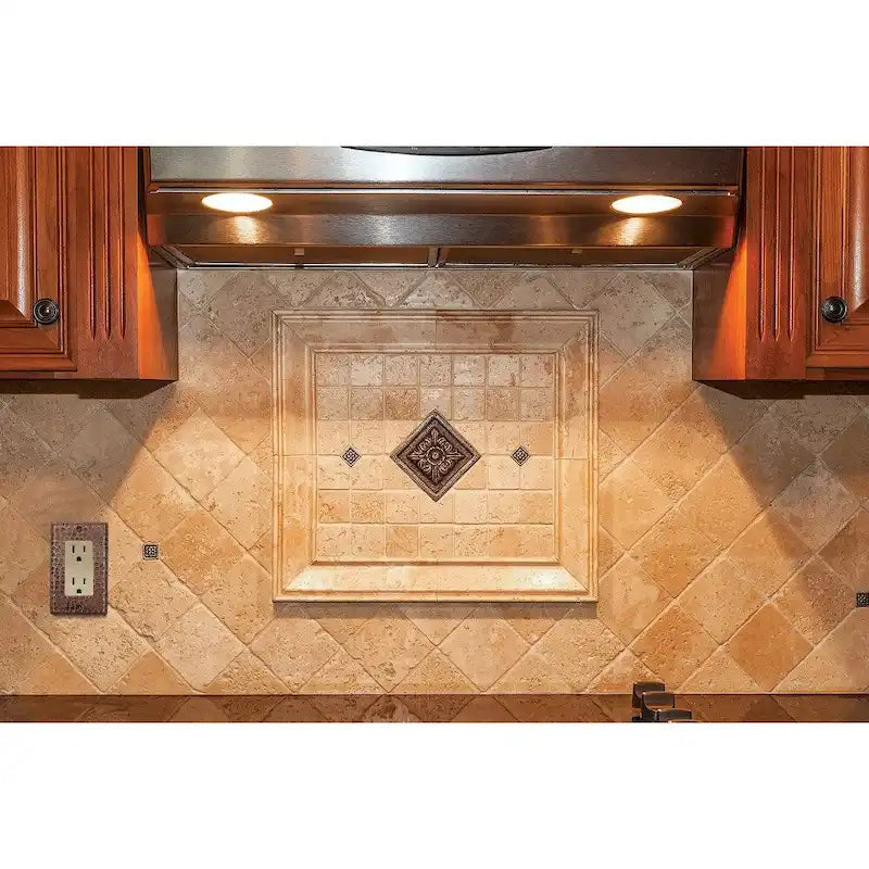 Plaque de protection pour interrupteur différentiel/à bascule en cuivre Premier Copper Products - Quantité : 2 (SR1_PKG2) - Marron