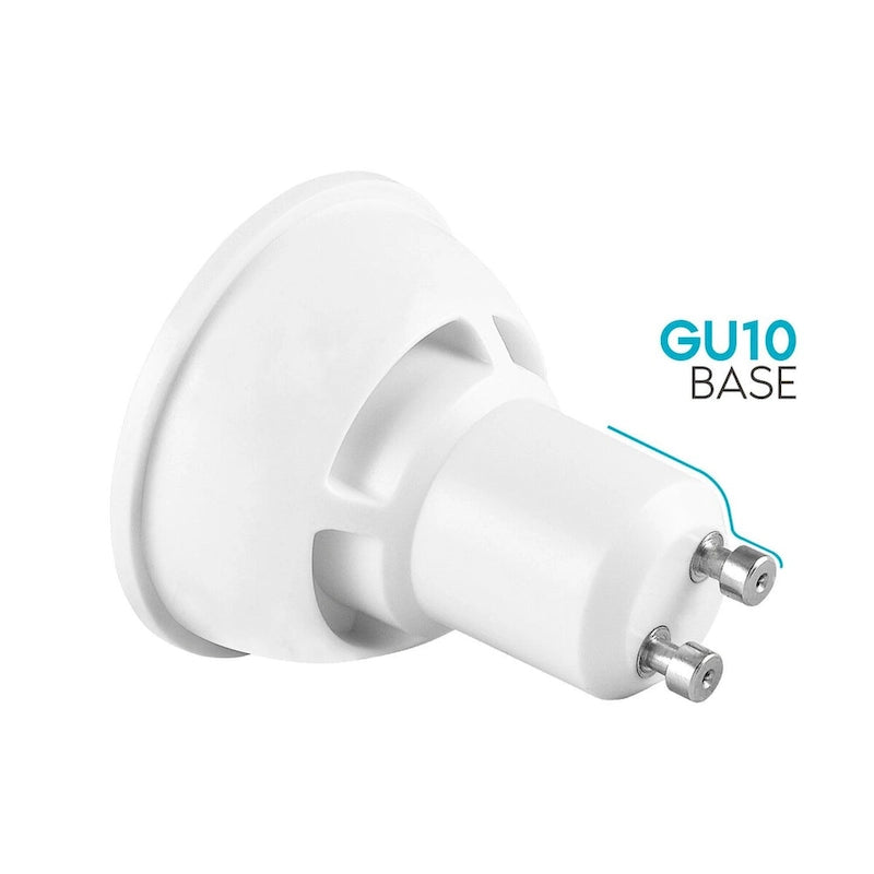 Luxrite MR16 GU10 LED Bulbs Dimmable, 50W Halogen Equivalent, 500 Lumens, 120V, Enclosed Fixture Rated (16 Pack) - image 3