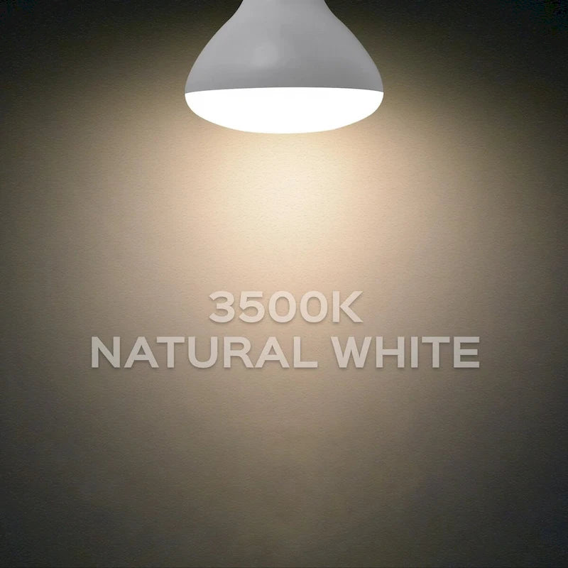 Luxrite BR40 LED Light Bulbs,14W= 85W Dimmable, 1100 Lumen, LED Flood Light Bulb, 14W, E26 Medium Base (12 Pack) - image 9