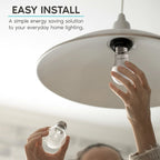 Luxrite A15 LED Light Bulb, 40W Equivalent, Dimmable, 600 Lumens, Enclosed Fixture Rated, Energy Star, E26(24 Pack) - image 4
