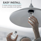 Luxrite A15 LED Light Bulb, 40W Equivalent, Dimmable, 600 Lumens, Enclosed Fixture Rated, Energy Star, E26(24 Pack) - image 17