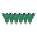 Ampoules LED Westinghouse PAR38 rouges, équivalent 100 W, étanches, pour extérieur, culot moyen - Lot de 6