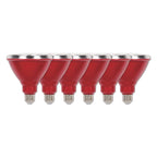 Westinghouse 100-Watt Equivalent Red PAR38 Flood Outdoor Weatherproof LED Light Bulb with Medium Base - 6-Pack - image 2