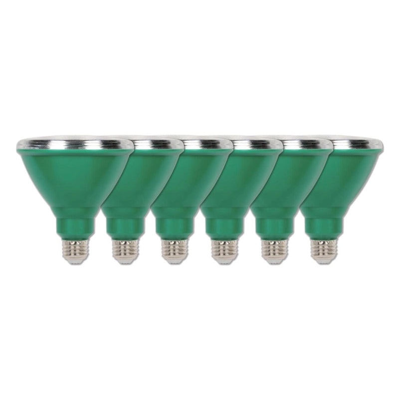 Westinghouse 100-Watt Equivalent Red PAR38 Flood Outdoor Weatherproof LED Light Bulb with Medium Base - 6-Pack - image 8