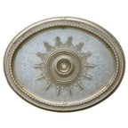 Champagne Large Oval Chandelier Ceiling Medallion 79 inches - image 2