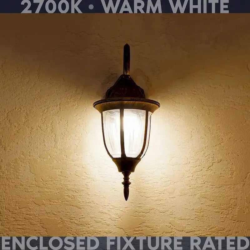 Glass Luxrite E12 Candelabra LED Light Bulbs 60 Watt Equivalent, 2700K Warm White, Enclosed Fixture Rated, Dimmable... - image 9