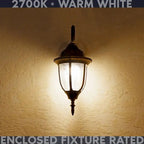 Glass Luxrite E12 Candelabra LED Light Bulbs 60 Watt Equivalent, 2700K Warm White, Enclosed Fixture Rated, Dimmable... - image 9