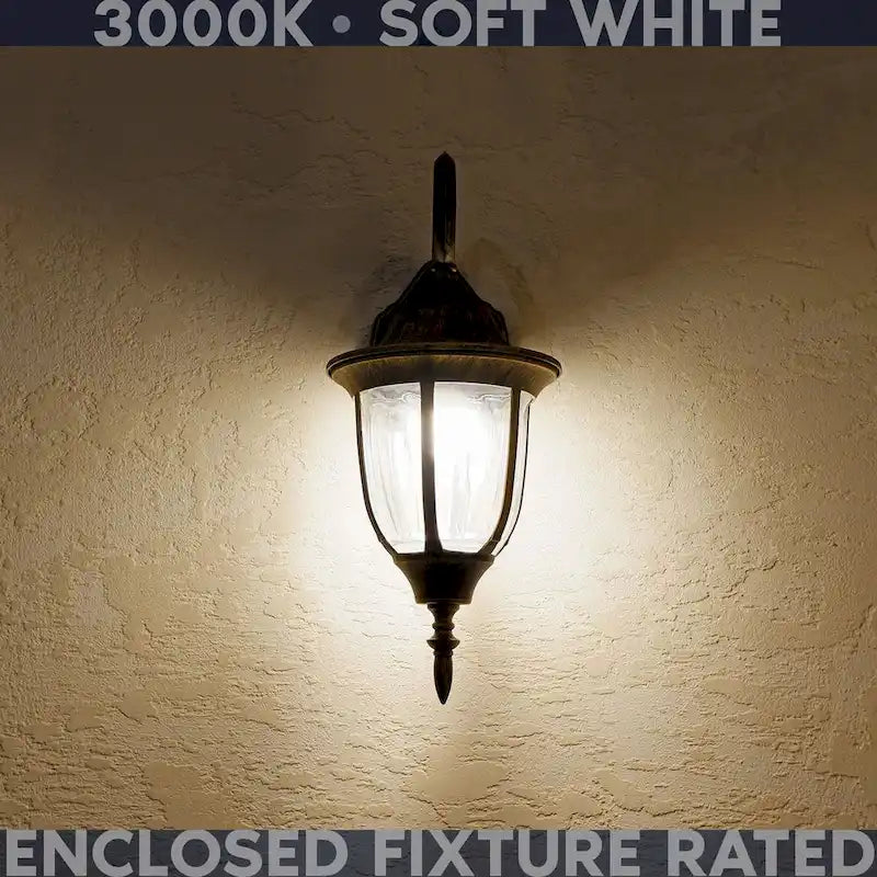 Glass Luxrite E12 Candelabra LED Light Bulbs 60 Watt Equivalent, 2700K Warm White, Enclosed Fixture Rated, Dimmable... - image 15