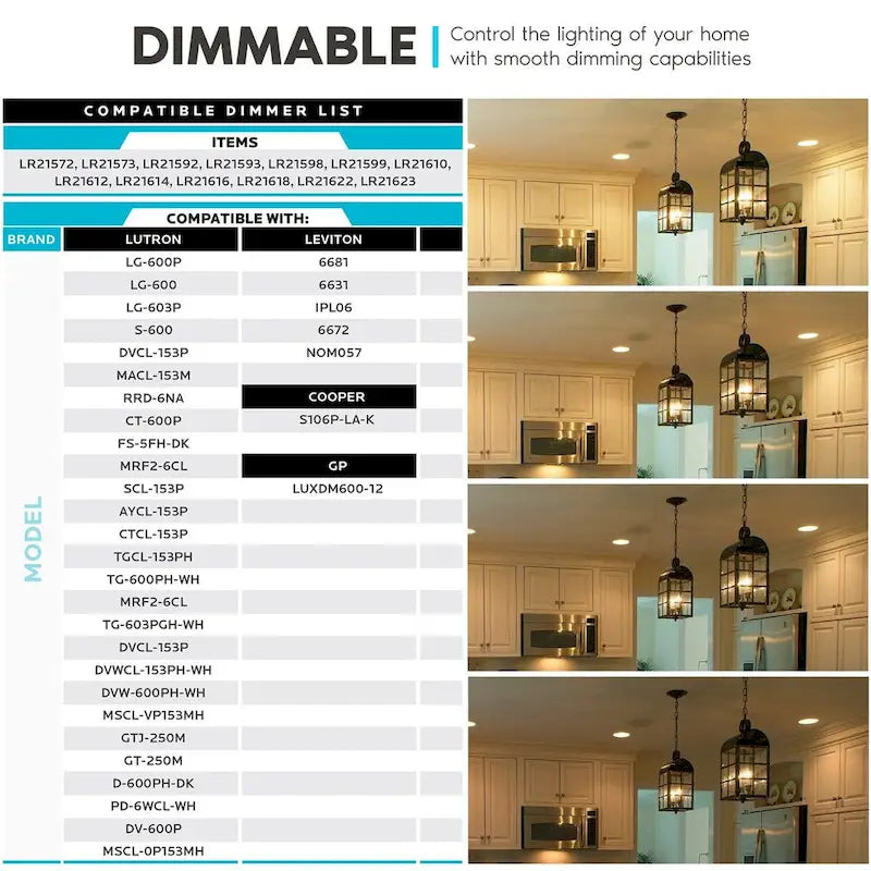 Glass Luxrite Candelabra LED Light Bulbs 100W Equivalent 800 Lumens 7W B11 Dimmable Damp Rated UL Listed E12 12 Pack - image 16