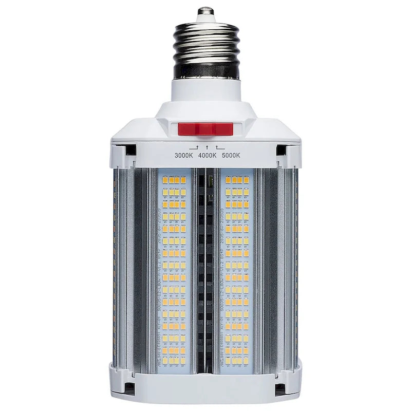 Metal LED Shoe Box Lamp 60/70/80 Wattage Selectable 3K/4K/5K CCT Selectable 120-277V - White - image 2
