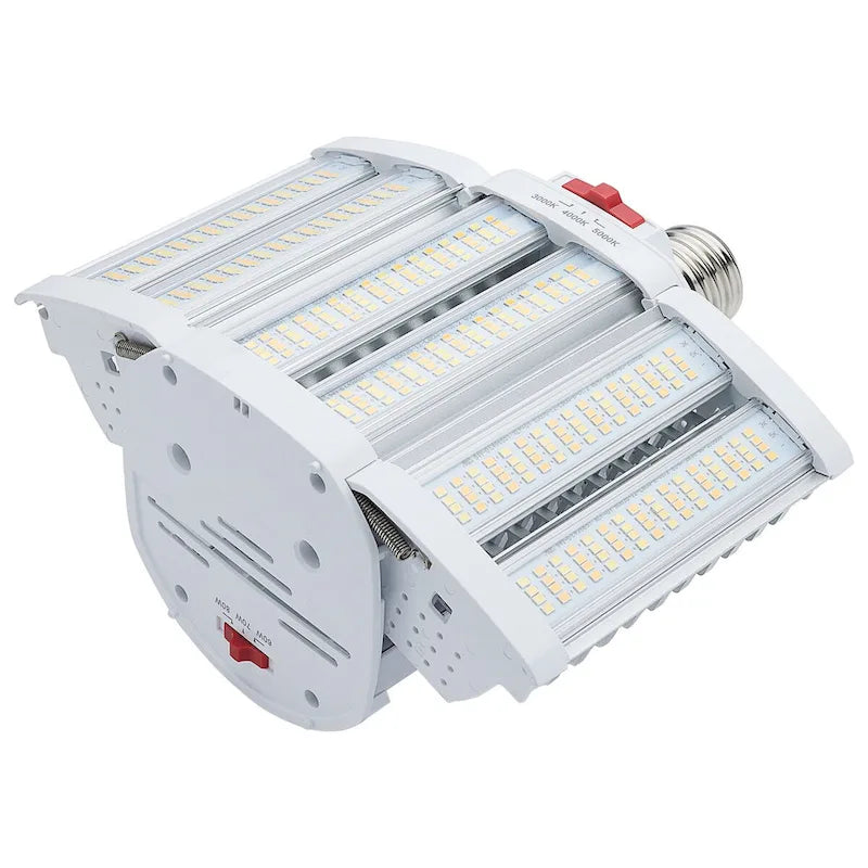 Metal LED Shoe Box Lamp 60/70/80 Wattage Selectable 3K/4K/5K CCT Selectable 120-277V - White - image 5