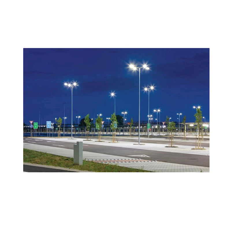 Metal LED Shoe Box Lamp 60/70/80 Wattage Selectable 3K/4K/5K CCT Selectable 120-277V - White - image 14