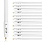 Luxrite 4FT T5 LED Tube Lights, 24W=54W, 45.78", Ballast and Ballast Bypass Compatible, Damp Rated 12 Pack - image 1