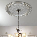 Blanco Round Chandelier Ceiling Medallion 36in - image 6