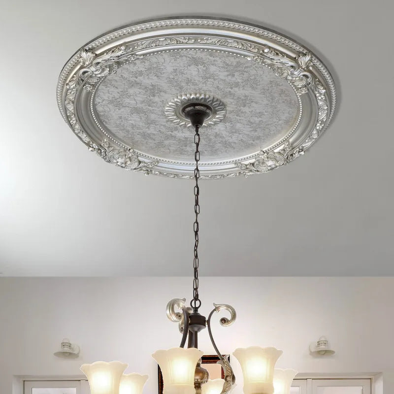 Blanco Round Chandelier Ceiling Medallion 36in - image 6