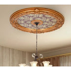 Blanco Round Chandelier Ceiling Medallion 36in - image 12