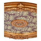 Blanco Round Chandelier Ceiling Medallion 36in - image 14