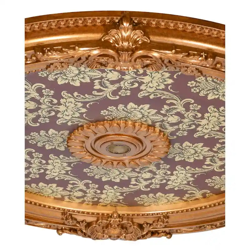 Blanco Round Chandelier Ceiling Medallion 36in - image 14