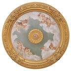 Blanco Round Chandelier Ceiling Medallion 36in - image 17