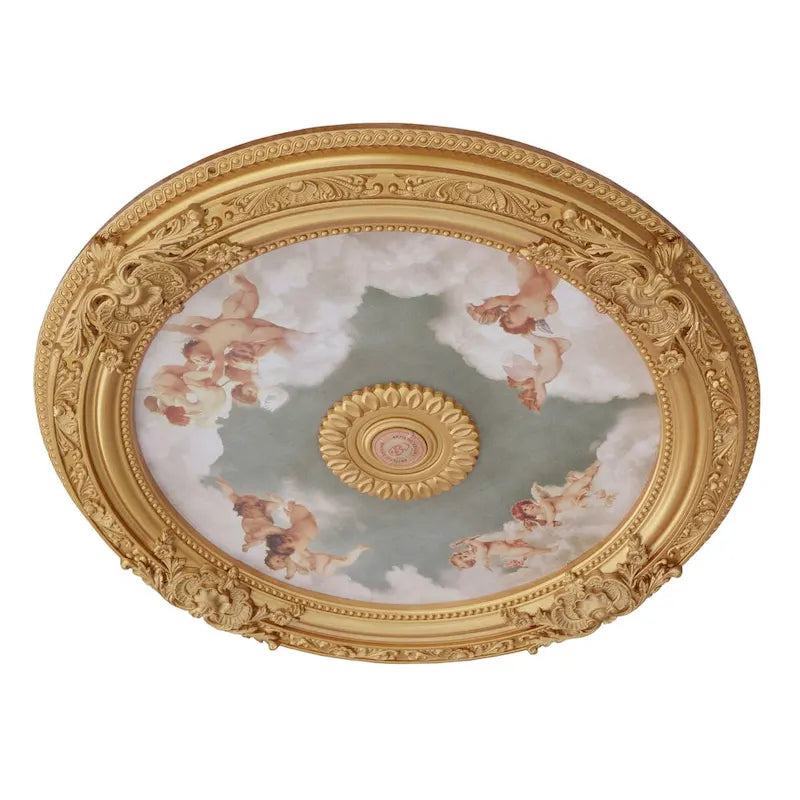 Blanco Round Chandelier Ceiling Medallion 36in - image 18