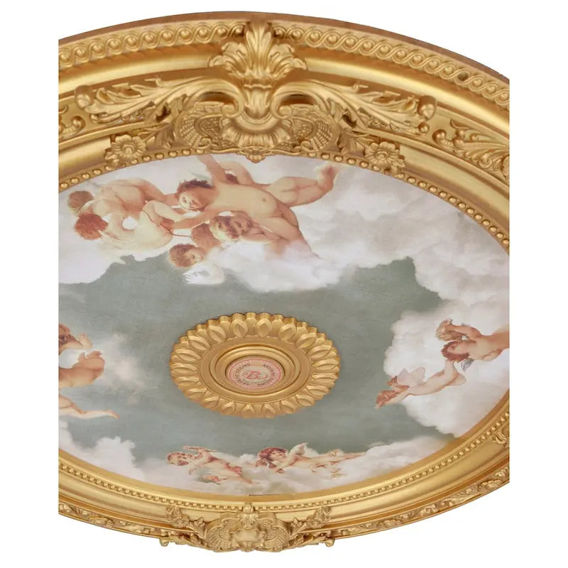 Blanco Round Chandelier Ceiling Medallion 36in - image 19