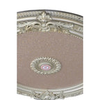 Blanco Round Chandelier Ceiling Medallion 36in - image 29