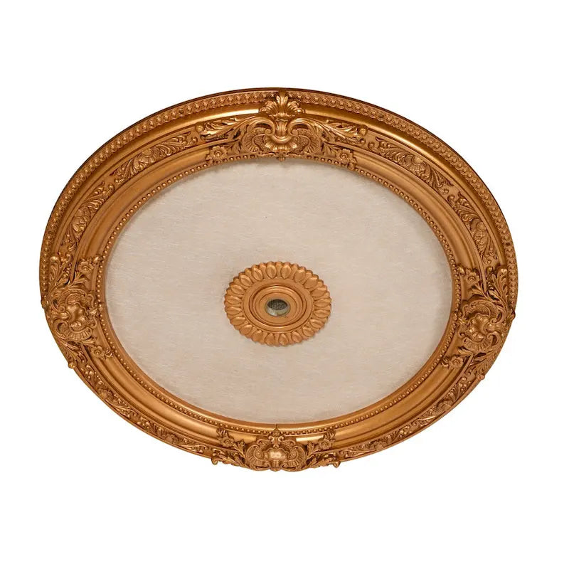 Blanco Round Chandelier Ceiling Medallion 36in - image 33