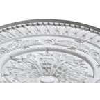 Classic White Round Ceiling Medallion 37 Inch Dia - image 1