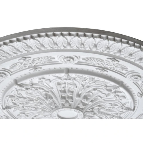 Classic White Round Ceiling Medallion 37 Inch Dia - image 1