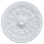 Classic White Round Ceiling Medallion 37 Inch Dia - image 4