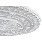 Classic White Round Ceiling Medallion 37 Inch Dia - image 5