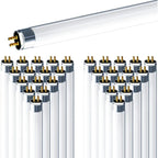 Luxrite (lot de 30) F54T5/841/HO 54W Tube fluorescent T5 46 pouces, blanc froid 4100K, 4200 lumens, culot G5 mini bi-broches