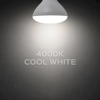 Luxrite BR40 LED Light Bulbs,14W= 85W Dimmable, 1100 Lumen, LED Flood Light Bulb, 14W, E26 Medium Base (10 Pack) - image 13