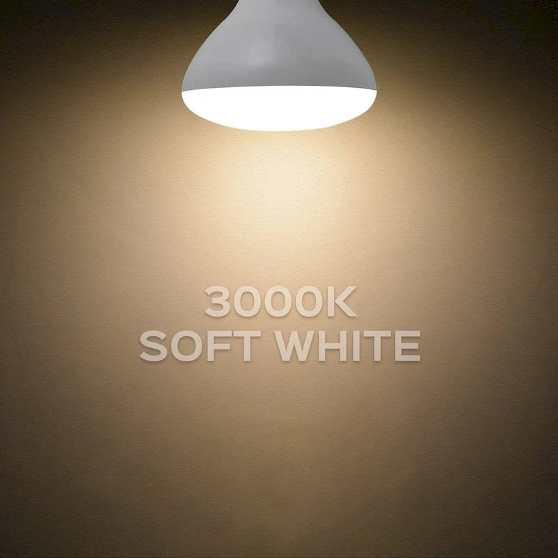 Luxrite BR40 LED Light Bulbs,14W= 85W Dimmable, 1100 Lumen, LED Flood Light Bulb, 14W, E26 Medium Base (10 Pack) - image 21