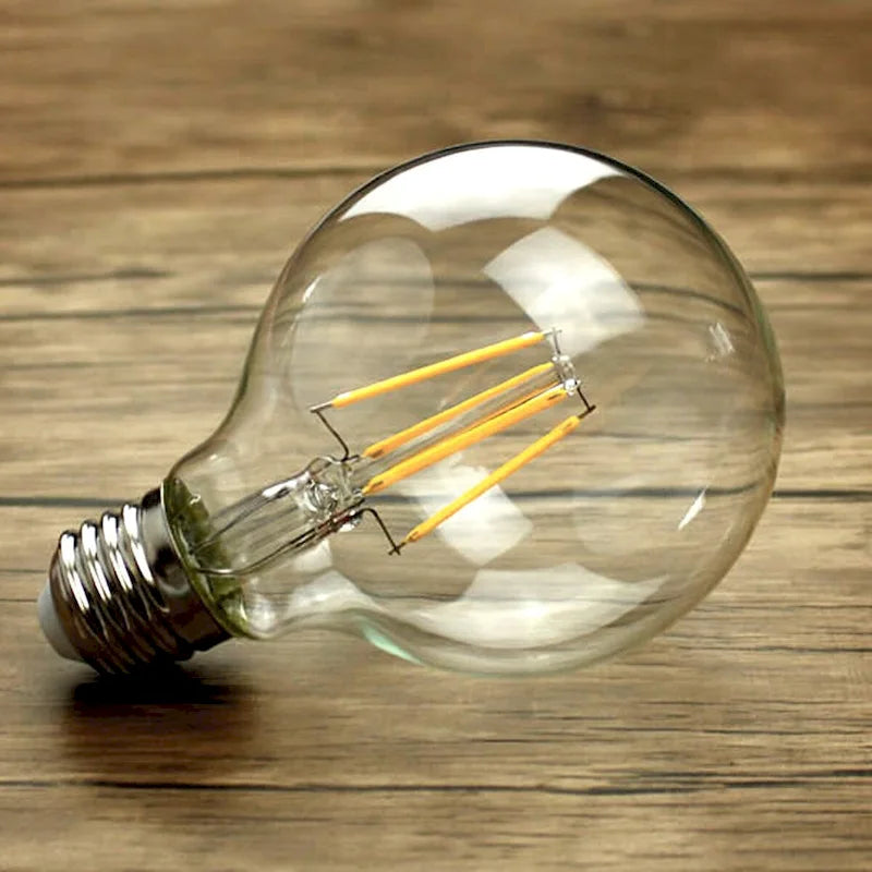 Luxrite 5W Vintage G25 LED Globe Bulbs Dimmable, 5000K Bright White, 550 Lumens, E26 bulb 60W Equivalent 16 Pack - image 4