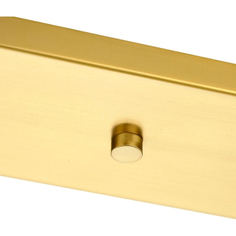 Kit de rosace 23-1 4 pour jusqu'à 3 suspensions - Bronze brossé - 59 cm x 10,6 cm x 1,9 cm